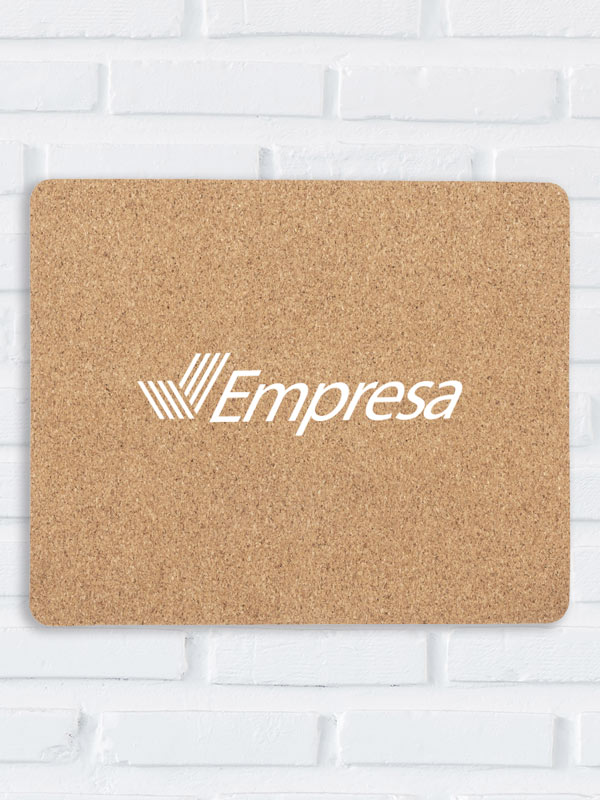 Alfombrilla de Ratón de Corcho Natural Personalizable para Empresas y Oficinas - Imagen 2