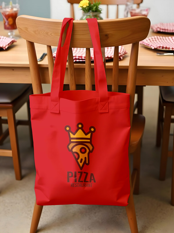 Bolsas de Algodón para Restaurantes — Empaque Premium Take Away y Delivery