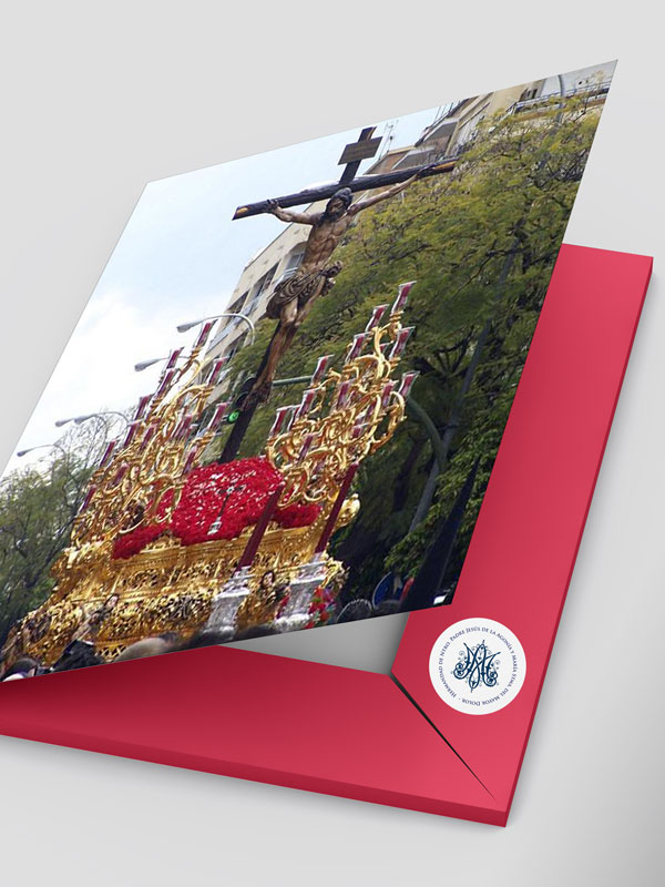 Carpetas con solapa automontable Hermandades y cofradías