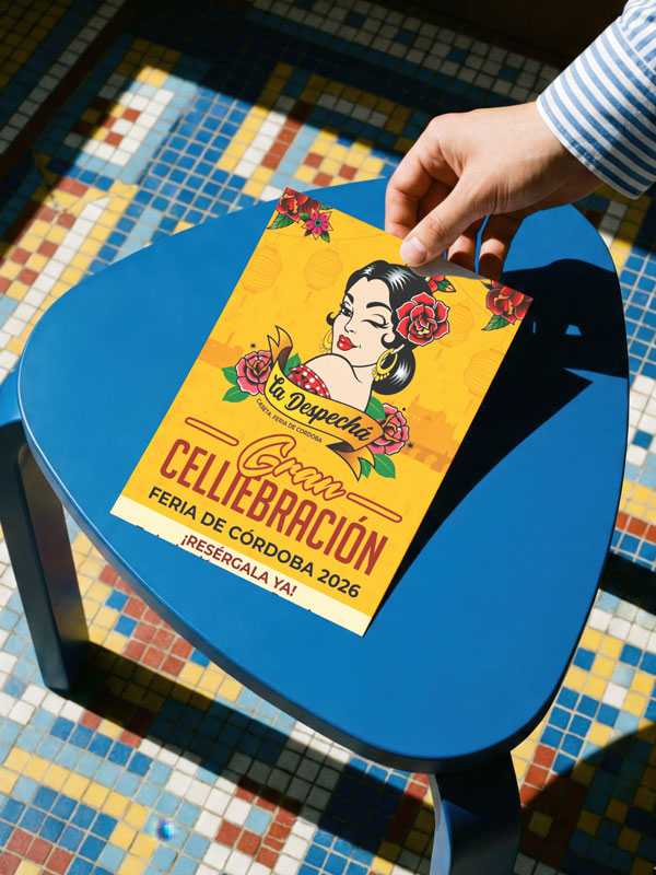 Flyers A5 para la Feria de Córdoba