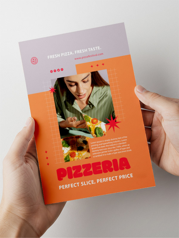 Flyers A5 para hostelería