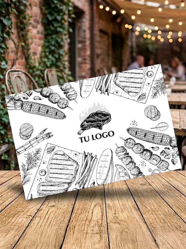 Manteles de mesa desechables para Restaurantes Argentinos