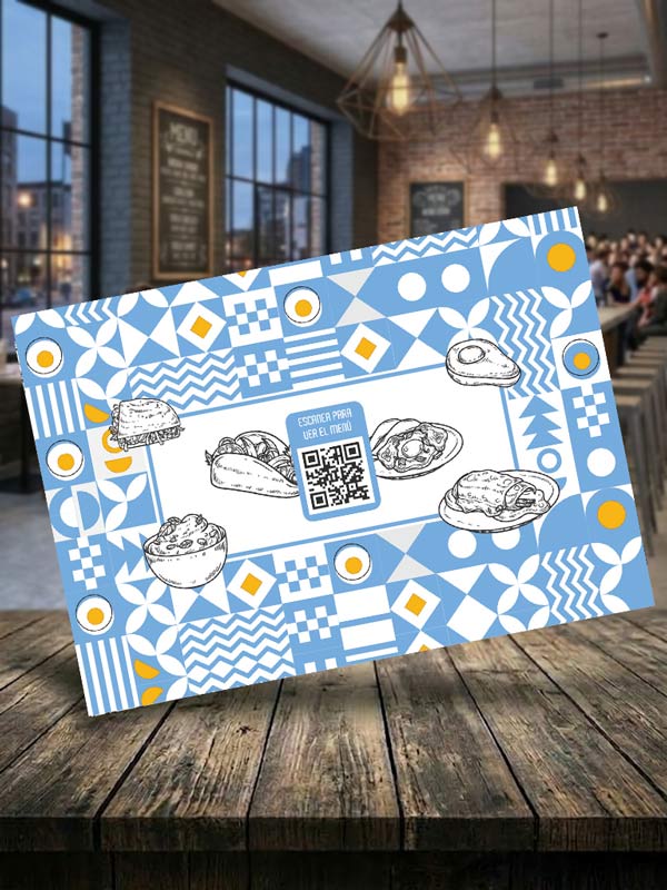 Pack Mantel Inteligente — 1.000 Manteles de Papel para Restaurantes Argentinos y Parrillas con QR Gratis