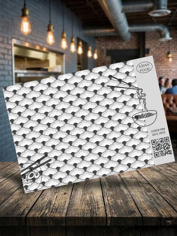 Manteles de papel desechables para Restaurantes Chinos - Imagen 3