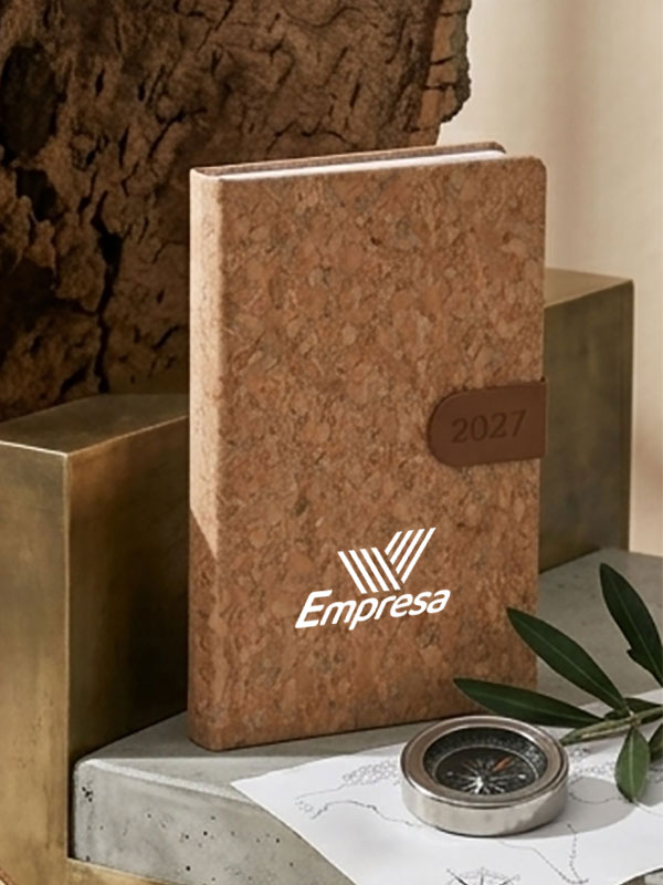 Agenda Flinex A5 (Corcho Natural) - Imagen 3