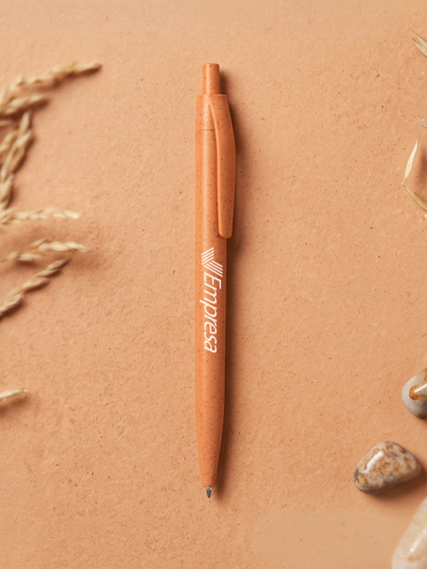 Bolígrafos promocionales sostenibles línea nature para regalos de empresa
