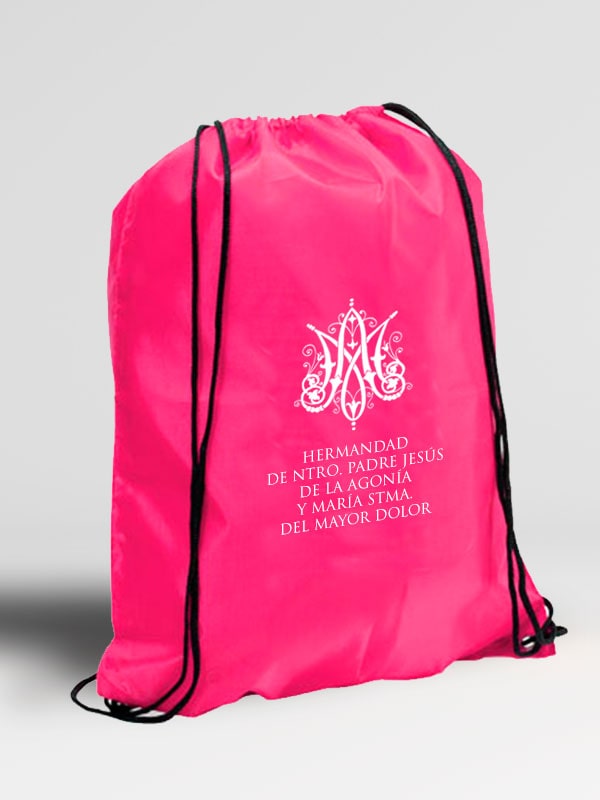 mochila tela cofradías