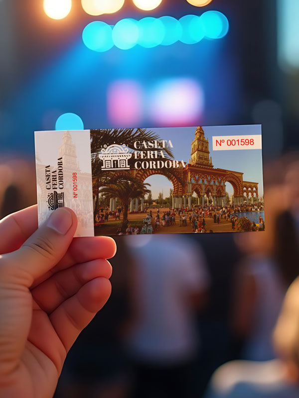 Tickets de Feria Numerados para Casetas en Córdoba